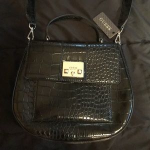 Guess black purse